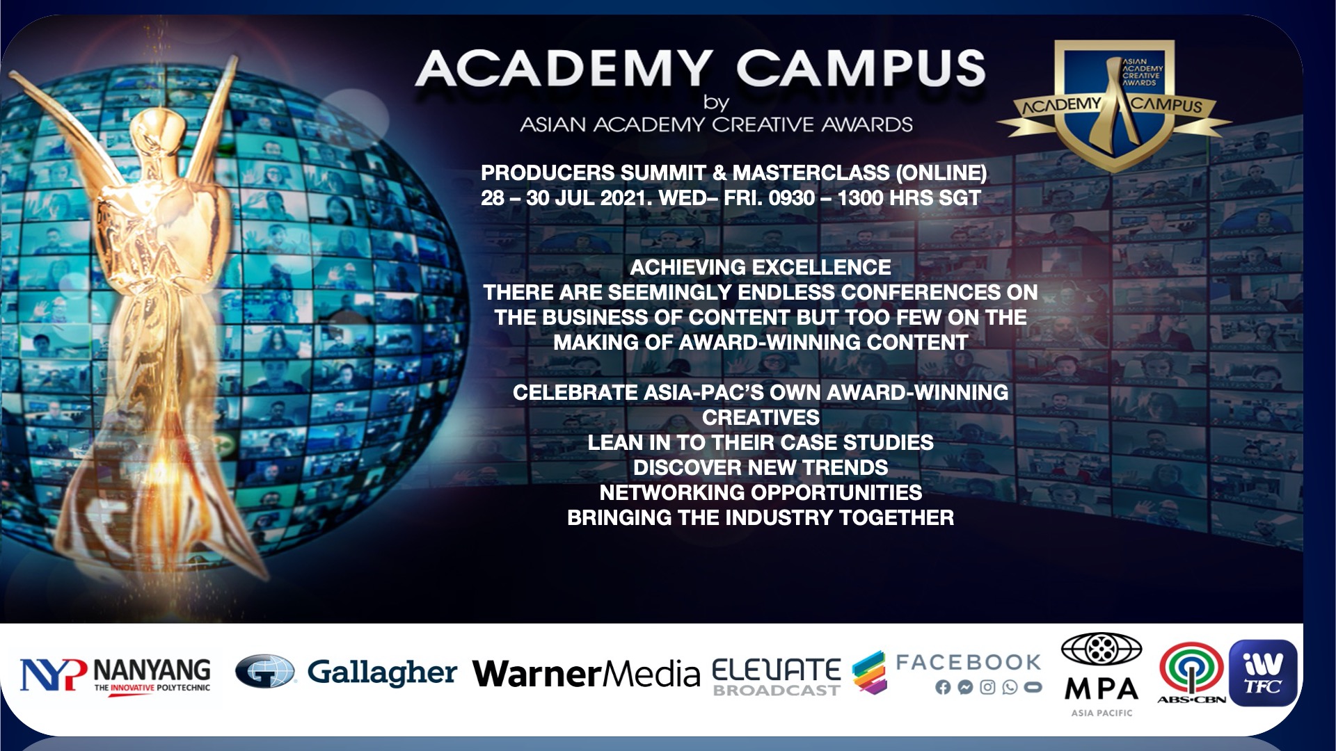 2021 Masterclass Series - Asian Academy Creative Awards