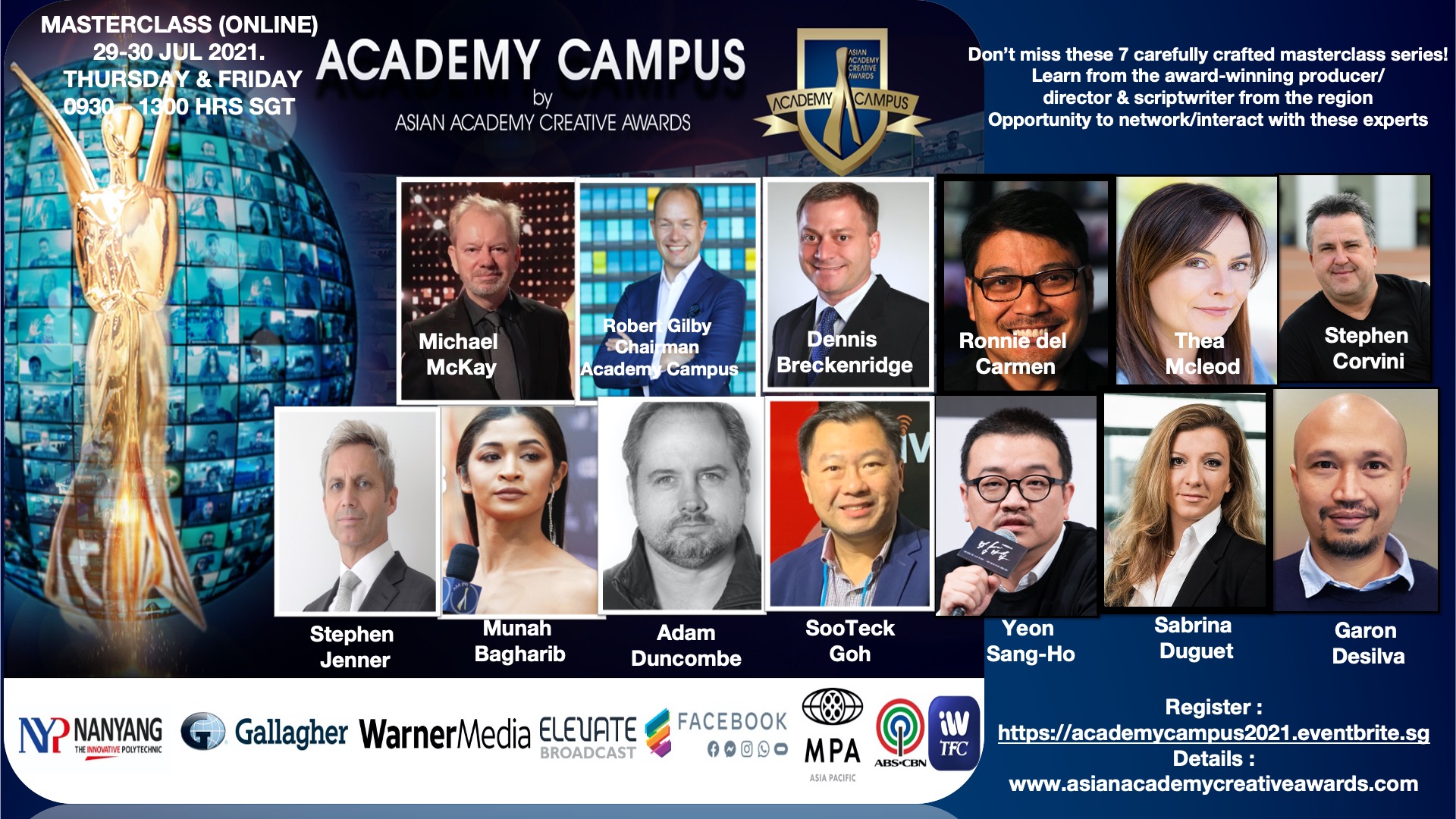 2021 Masterclass Series - Asian Academy Creative Awards