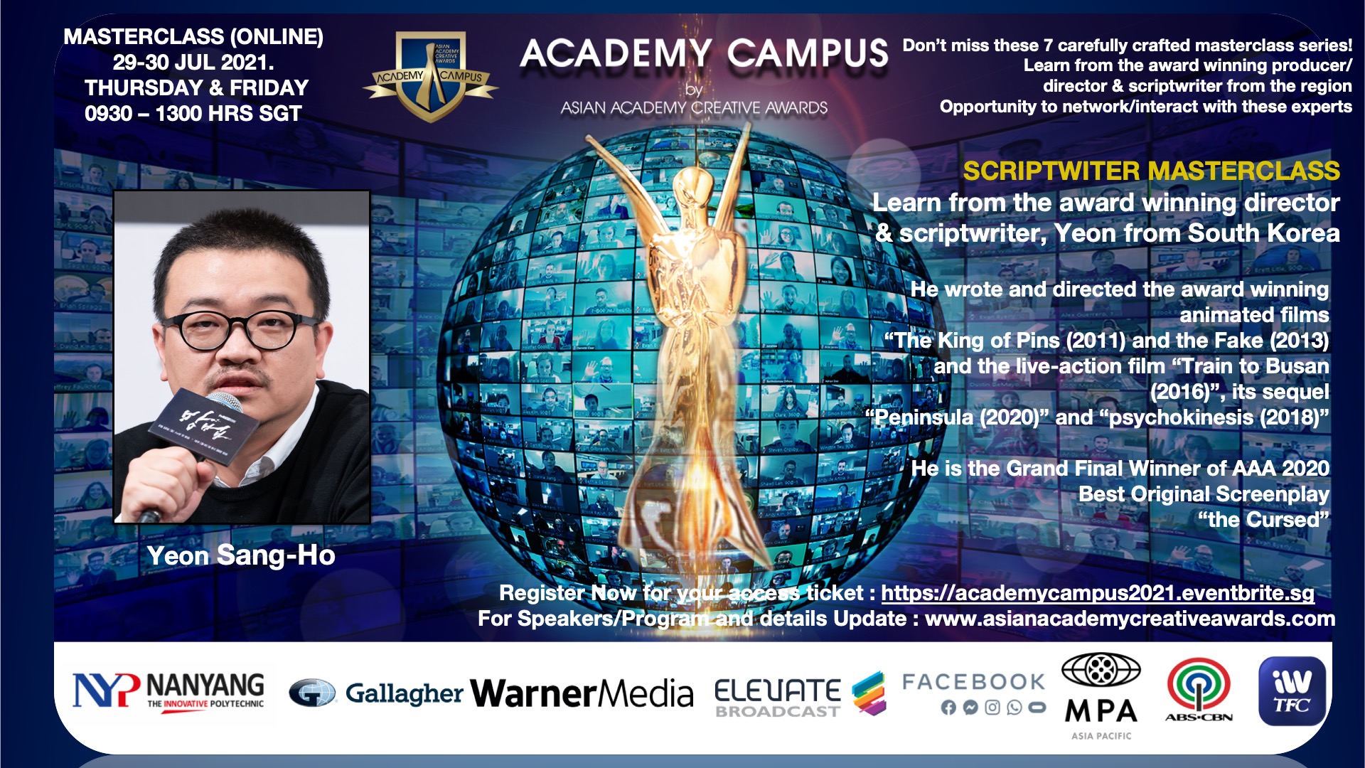 2021 Masterclass Series - Asian Academy Creative Awards