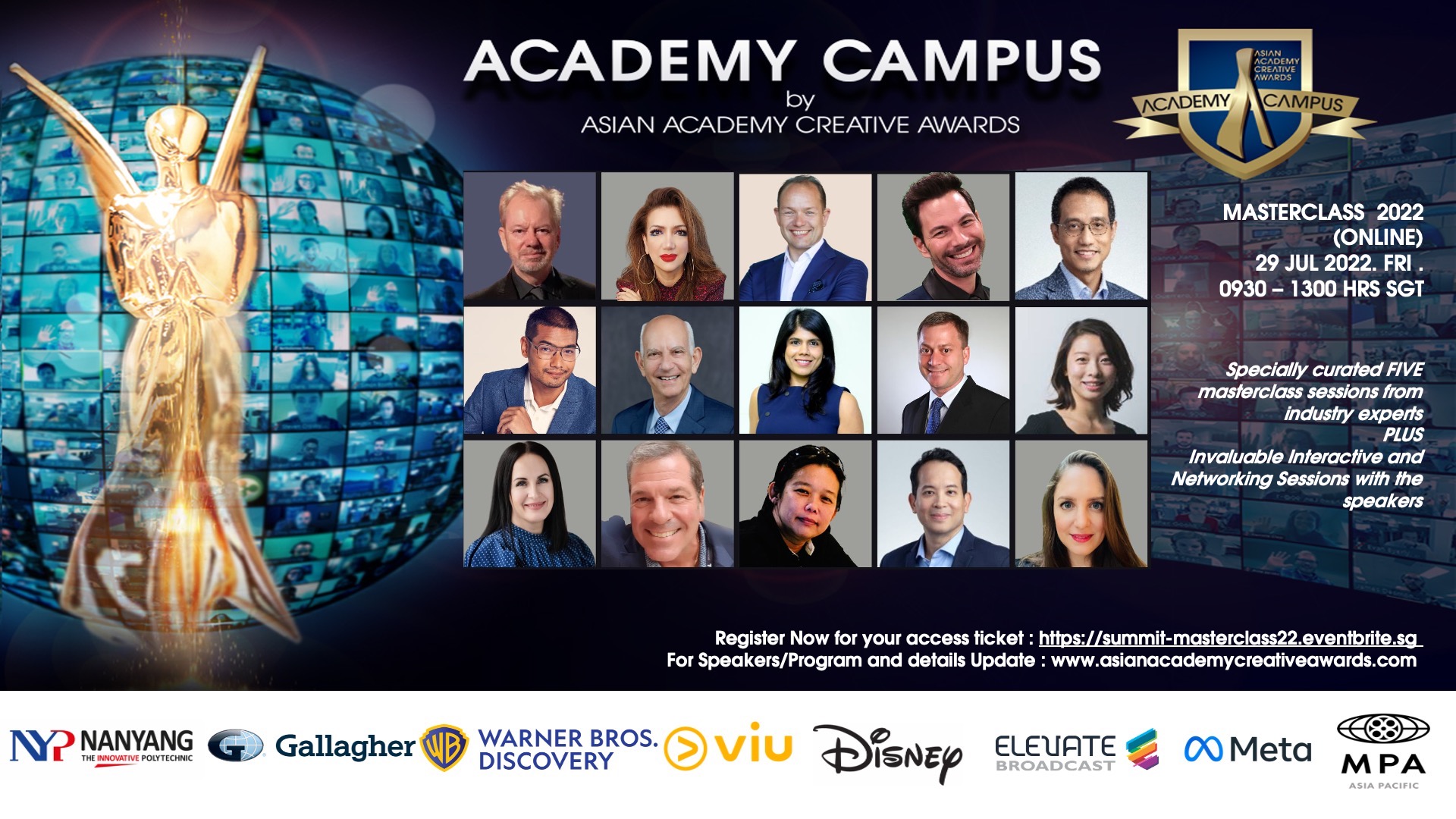 2022 Masterclass Series - Asian Academy Creative Awards